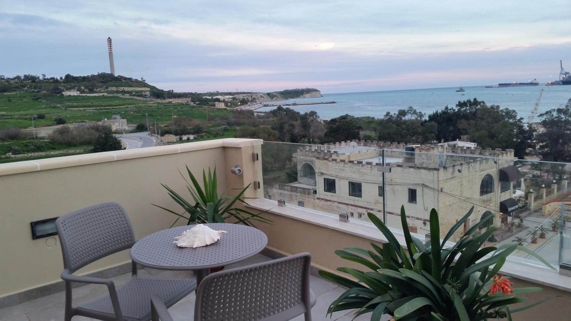 Apartament Seagull Penthouse Marsaxlokk Zewnętrze zdjęcie